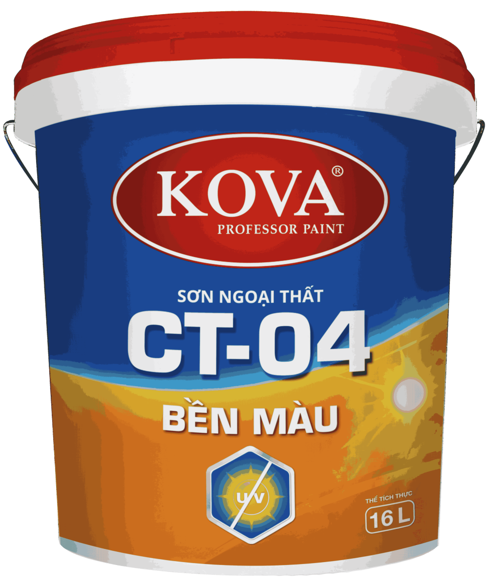 Sơn ngoại thất cao cấp KOVA CT-04 BỀN MÀU